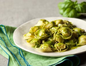 sorrentinos al pesto